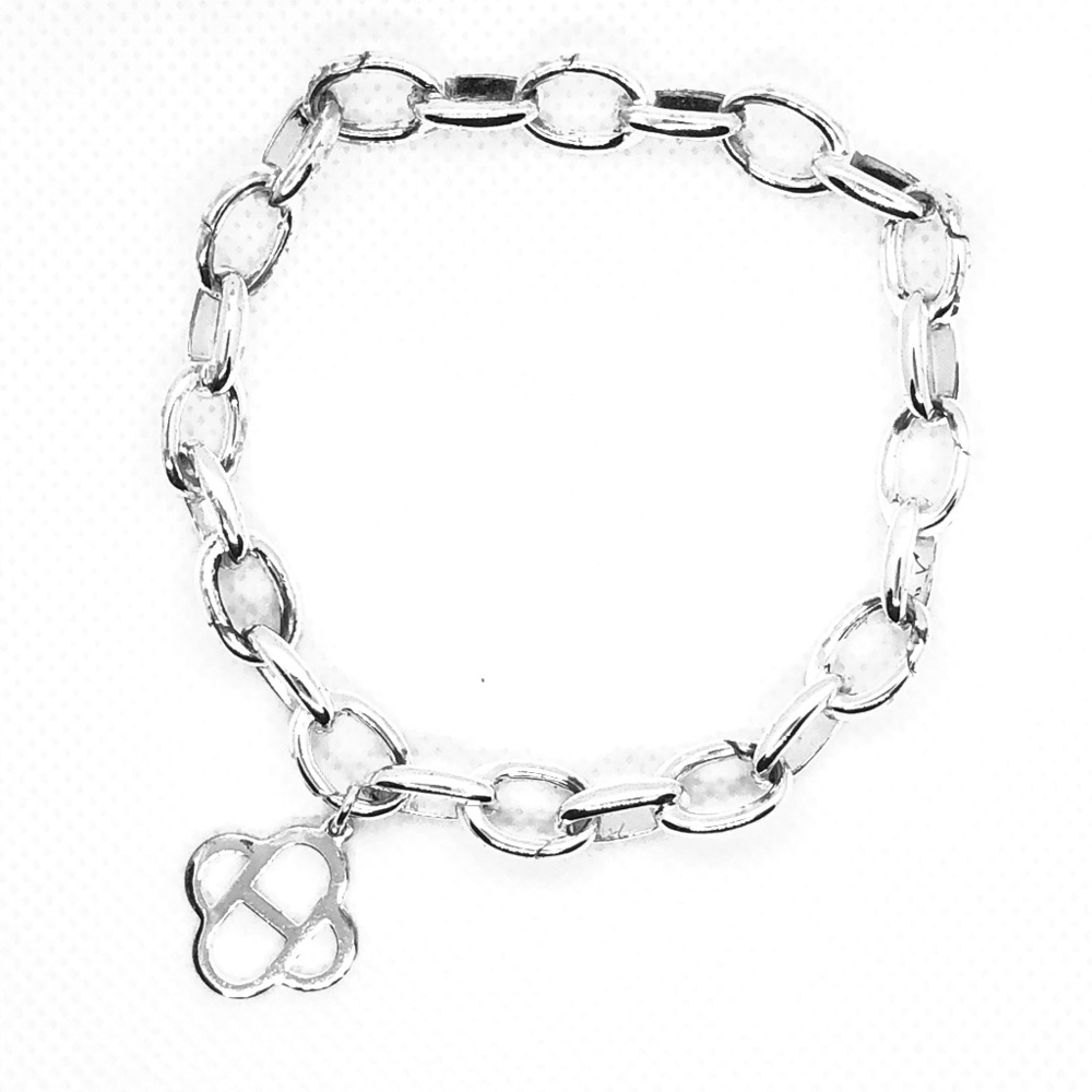 Stella and Dot “The Charm” Silver-tone Bracelet